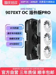 讯景 国庆狂欢  讯景 9070黑狼 16G 游戏显卡