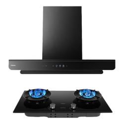 老板 双子星系列 E2+D2 欧式抽吸油烟机燃气灶套装