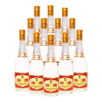 汾酒 黄盖玻汾 53度清香型白酒 475mL*12瓶