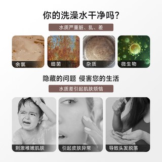 HURRAYFOUR 过滤花洒 便携式旅行淋浴喷头