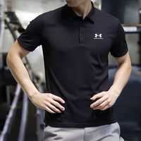 安德玛 UA男短袖夏季新款翻领t恤高尔夫运动短袖休闲Polo衫1386608