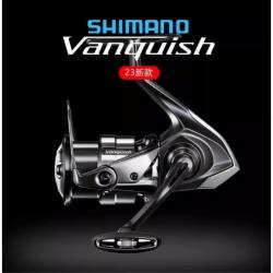 禧玛诺 23新款万奎仕VANQUISH 纺车轮路亚轮轻量化渔线轮