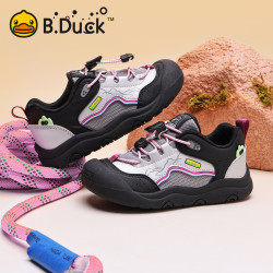 B.Duck 童鞋 银/黑 30 码脚长18.3-18.8cm