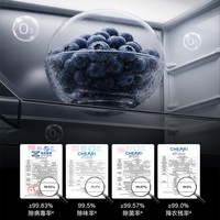 博世 新品8系605L活氧净pro平嵌冰箱零度维他保鲜岩雾灰kcg89aa31c