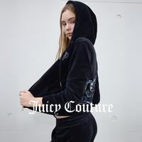 Juicy Couture 外套女皇冠丝绒上衣静谧闪耀