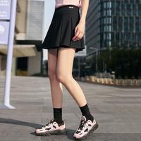 斐乐 网球运动半截裙女士显瘦百搭基础中弹舒适A字裙梭织裙