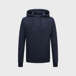 EMPORIO ARMANI 秋冬款阿玛尼男式左胸鹰标袖侧边logo连帽卫衣