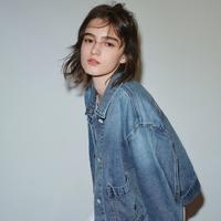 TEENIE WEENIE 牛仔外套女2025年小个子短外套时髦通勤棉质牛仔上衣