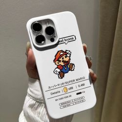 C 【裸机手感】果冻超级马里奥 iPhone11-17系列苹果手机壳