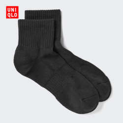 优衣库 袜子男装中筒袜482632 479542 486915 486915/09黑色 M /L/27～29 cm
