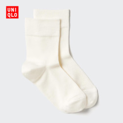 优衣库 HEATTECH袜子女装480717 487132 480717/00白色 M /L/24～26 cm