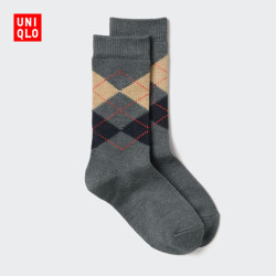 优衣库 HEATTECH袜子女装487133 08 深灰色 S /M/23～25 cm