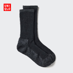 优衣库 HEATTECH袜子男装486954 09 黑色 M /L/27～29 cm