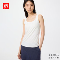 优衣库 HEATTECH Bra背心女装/内衣485852 00 白色 M