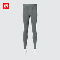 优衣库 HEATTECH ULTRA WARM紧身裤男装打底裤保暖秋裤内衣486937 08 深灰色 2XL