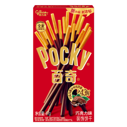 格力高 百奇涂层饼干 巧克力味 55g