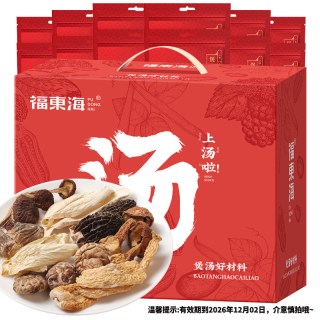 福東海 福东海广东煲汤材料礼盒587克（12袋汤料包）