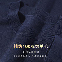 乔沃 可贴身穿半高领羊毛衫男秋冬新款易打理可机洗