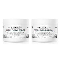 科颜氏 Kiehl’s)高保湿面霜 补水保湿 滋养肌肤 乳液面霜 滋润保湿 高保湿面霜125ml 两盒装