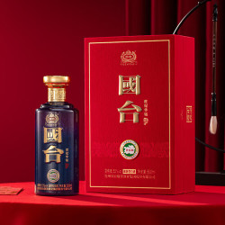 国台 53度酱香型白酒 500mL礼盒装