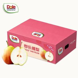 都乐 山东媚梨3斤装单果155g+脆甜可口多汁应季新鲜水果包邮
