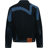 EVISU 2EAHTM4DJ1005RXDN 海鸥商标图案 牛仔黑 XL 男士夹克