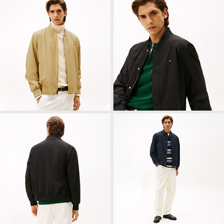 TOMMY HILFIGER 轻薄防泼水 藏青色 M 男士夹克