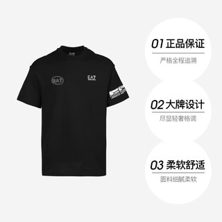 EMPORIO ARMANI 阿玛尼 EA7系列 圆领短袖T恤
