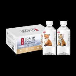 农夫山泉 长白雪 天然雪山矿泉水350ml*24瓶