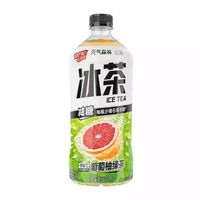 元气森林 冰茶900ml冰爆柠檬青梅茉莉白桃茉莉葡萄柚绿茶