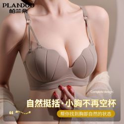 帕兰朵 草本初色 小胸聚拢显大3D立体内衣女性感无钢圈防下垂调整型文胸罩