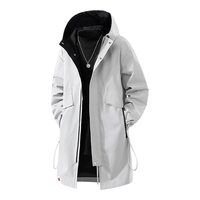 Dickies 男士中长款连帽风衣 卡其色 XL