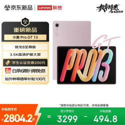 联想 3.5K超清护眼屏 平板电脑 蜜珀粉