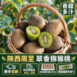 果禾纪 陕西周至翠香猕猴桃国产奇异果水果新鲜果香浓郁维c丰富