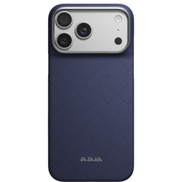 PITAKA iPhone 18 Pro 凯夫拉磁吸手机壳 宝石蓝