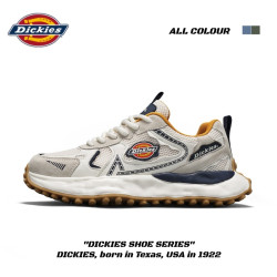 Dickies 男鞋2026秋季新款男士透气运动鞋防滑软底舒适百搭休闲鞋