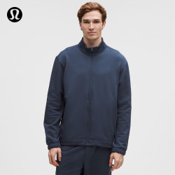 lululemon 丨Zeroed In™ 男士运动夹克 *抓绒 芯吸 LM3FQCS 恣意蓝 M