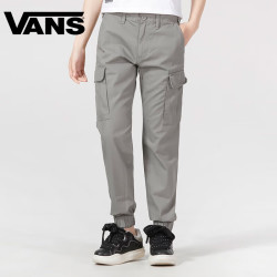 VANS 万斯（VANS）运动裤男秋季舒适百搭跑步宽松休闲裤