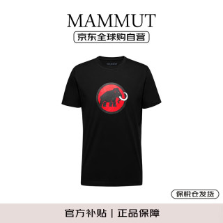 猛犸象 CORE 红标男士 短袖T恤 黑色 2XL