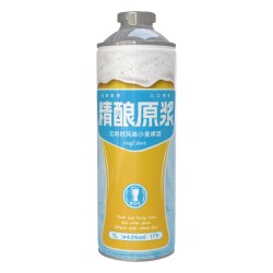 盒马 阳光酒庄e口干比利时白啤1L装（新老包装随机发货）
