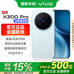 vivo X300 Pro 5G手机 16GB+1TB 自在蓝
