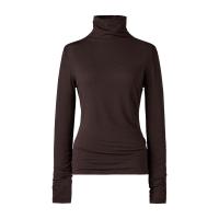 优衣库 HEATTECH EXTRA WARM混纺高领T恤/长袖女装9%羊绒478954 38