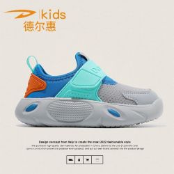 德尔惠 儿童运动鞋2026秋季新款透气双网轻便潮流男女童软底跑步鞋
