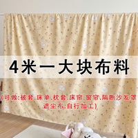 其它 伊欧娜（Eyona）长4米宽2.3米大布料可做窗帘工地宿舍防污防尘布料0.45米*3米 安逸 0.45米*3米小布料