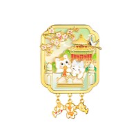 故宫博物院 故宫淘宝｜故宫猫云游记冰箱贴新款博物馆文创北京纪念礼物伴手礼