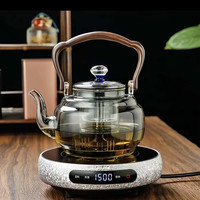 宅家食光：茶艺茗超薄电陶炉小型多功能茶炉煮茶器烧水台式保温家用围炉煮茶