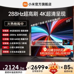 小米 REDMI 红米 A Pro 65 2025节能版 L65RB-APE 液晶电视 65英寸 4K