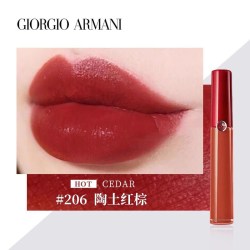 ARMANI beauty GIORGIO ARMANI beauty 阿玛尼彩妆 臻致丝绒哑光唇釉 #405番茄红 6.5ml