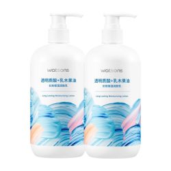 屈臣氏 维E柔滑保湿润肤露 500ml*2
