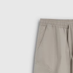 Gap 男装2026夏季新款防泼水logo刺绣宽松工装风伞裤束脚裤893089